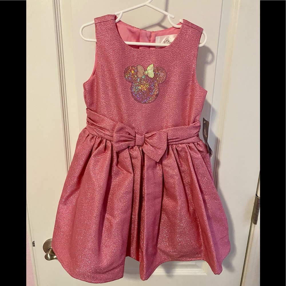 Disney Girls size 5/6 Pink Minnie fancy dress